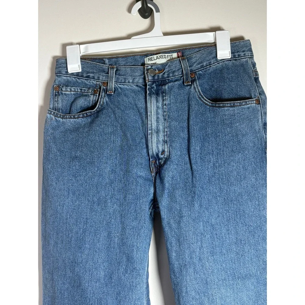 Levis 550 Relaxed Fit Jeans Mens 34x30 Medium Wash‎ Blue Denim 100% Cotton 00550